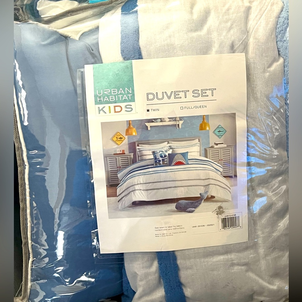 Urban Habitat Kids Mackenzie Cotton Duvet Cover Set with Shams